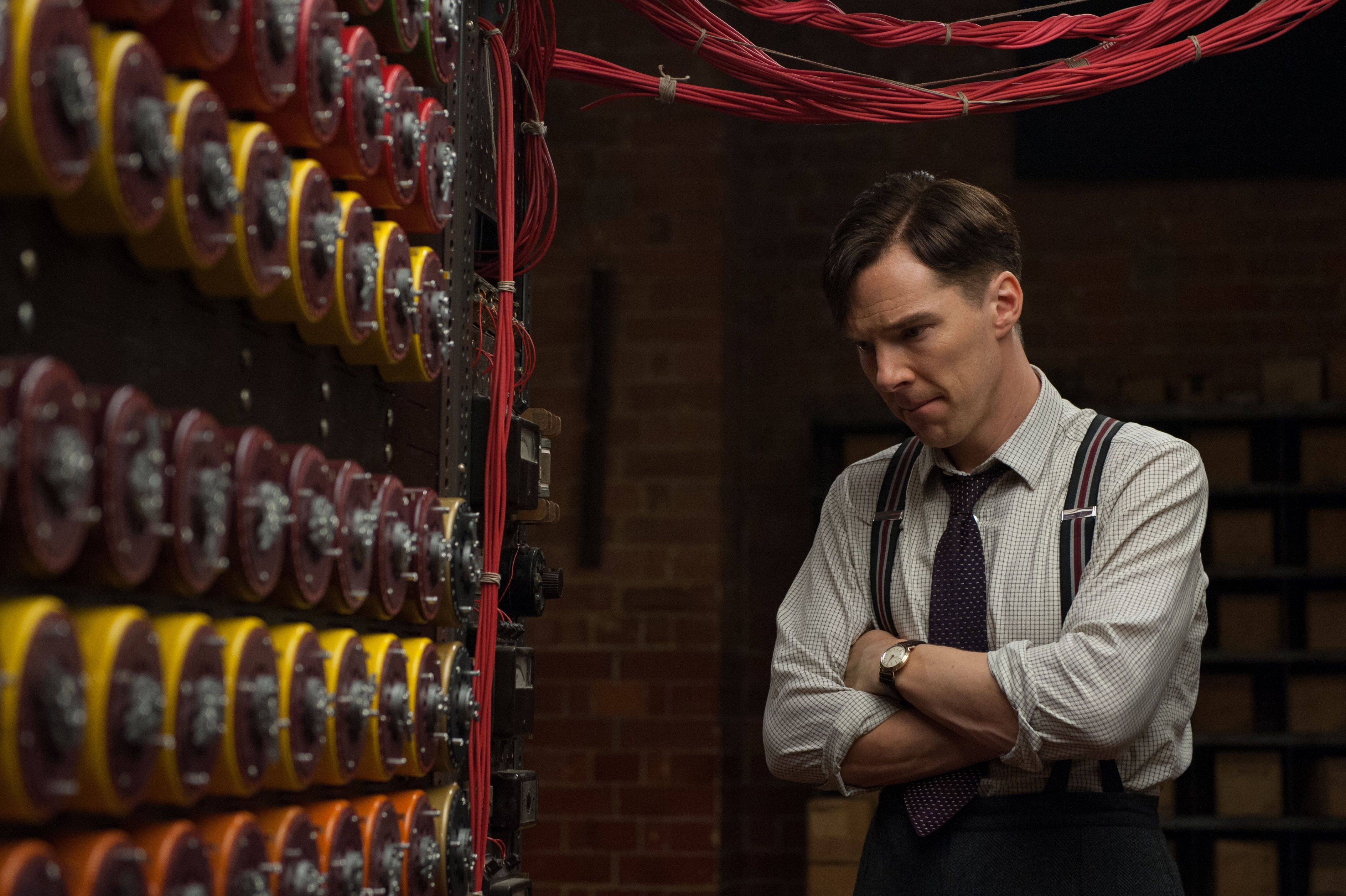 Benedict Cumberbatch as Alan Turing in THE IMITATION GAME
