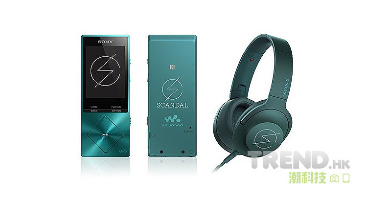 SONY SCANDALコラボ　WALKMAN NW-A25HN SCANDALとコラボレーションしたハイレゾ対応ウォークマン®と