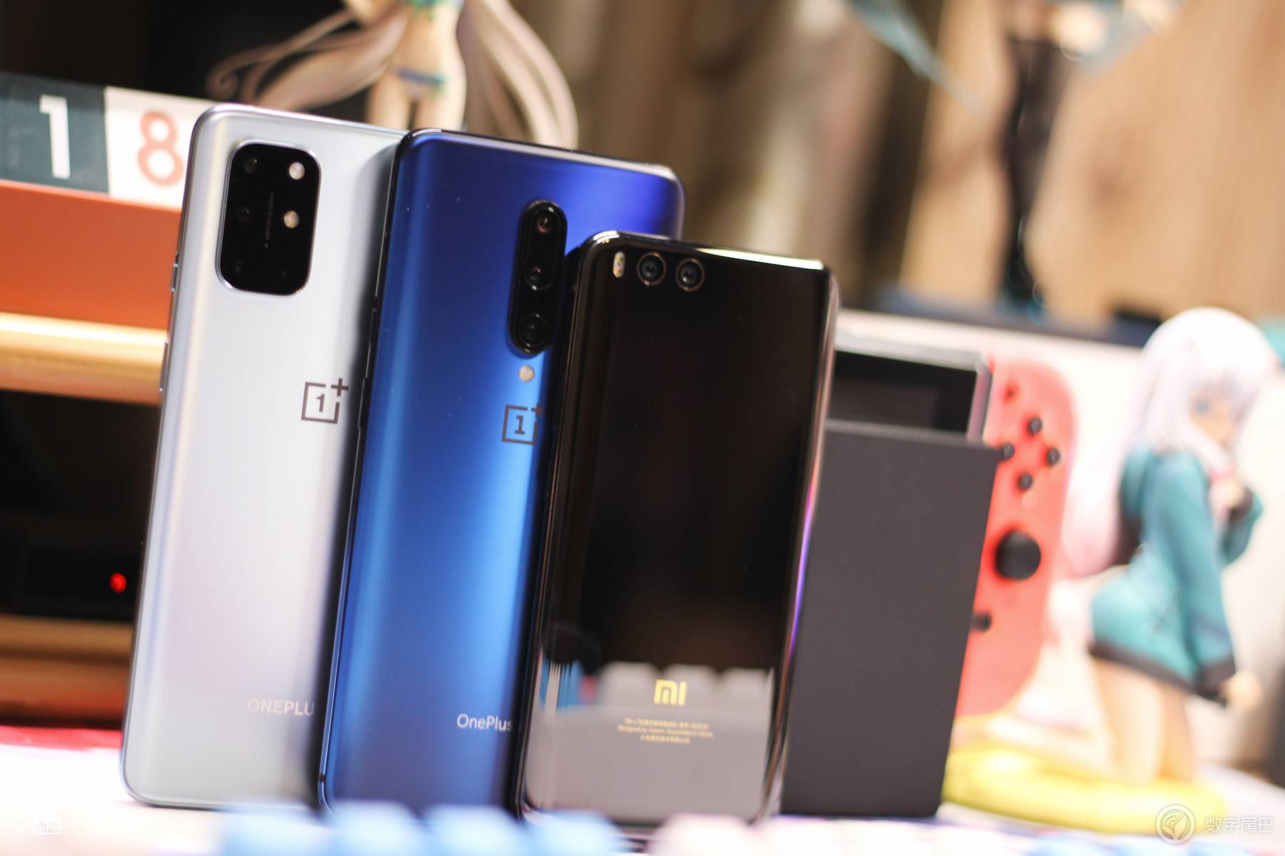 一加8T、一加7Pro、小米6陶瓷尊享版