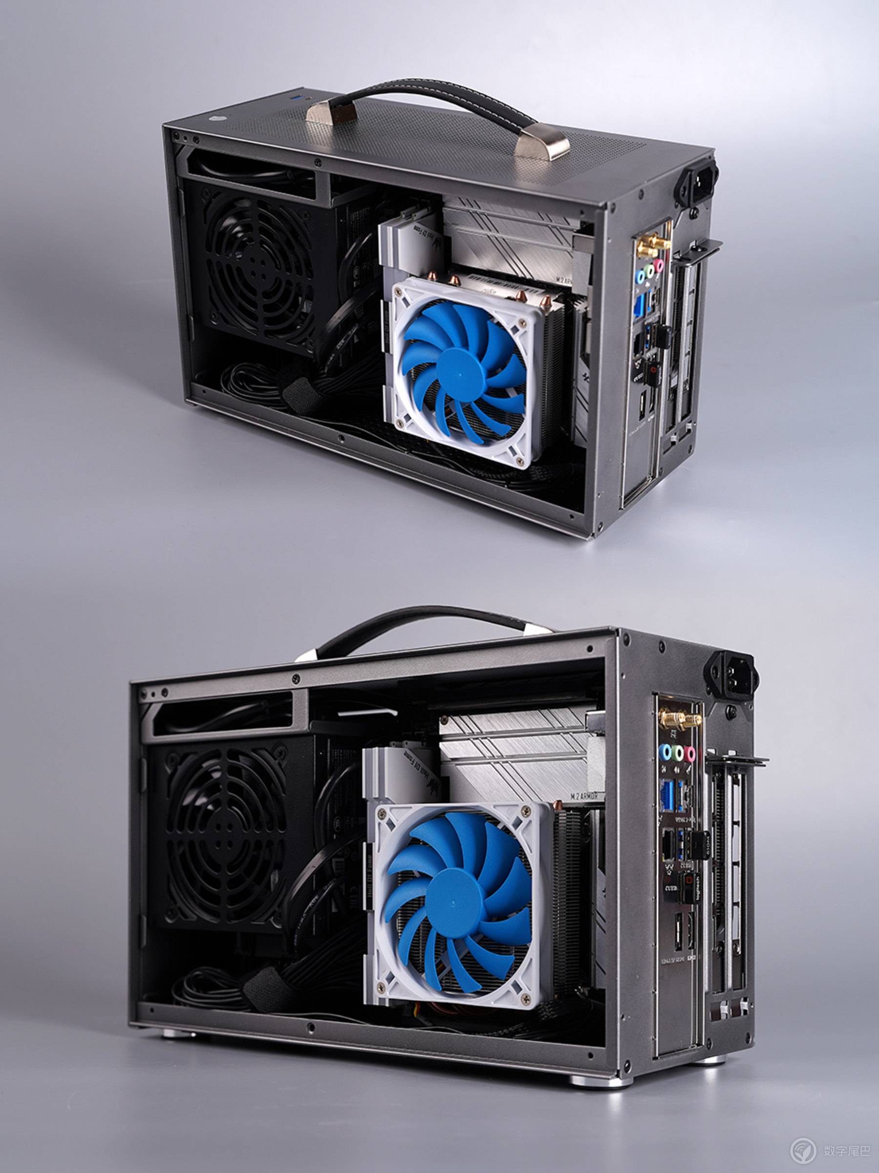 7.5L 小体积便携式,超频三蜂鸟i100CG PRO ITX 机箱装机分| 香港硅谷 7.5L 小体积便携式,超频三蜂鸟i100CG PRO ITX 机箱装机分| 香港硅谷