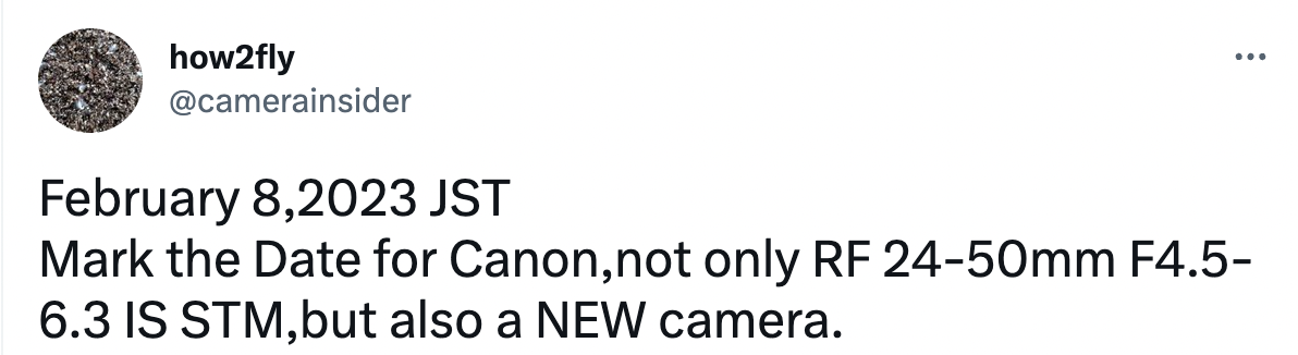  圖源：https://www.mirrorlessrumors.com/on-february-8th-canon-will-announce-a-new-24-50mm-stm-lens-and-a-new-camera/